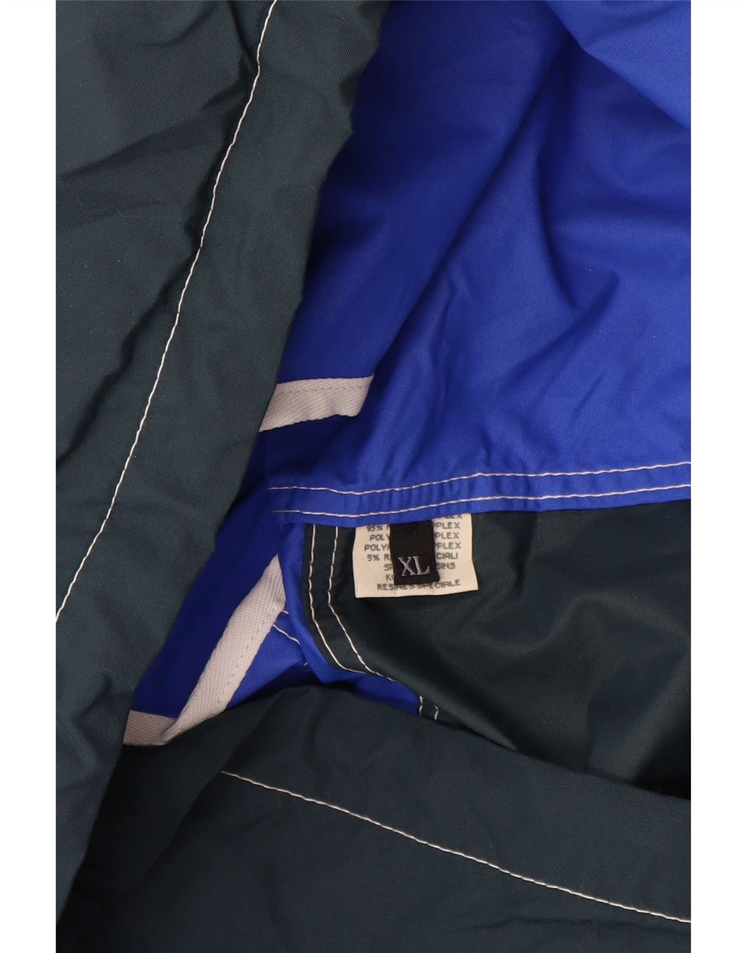 Murphy & Nye Mens Graphic Gilet UK 42 XL Blue Colourblock Polyamide