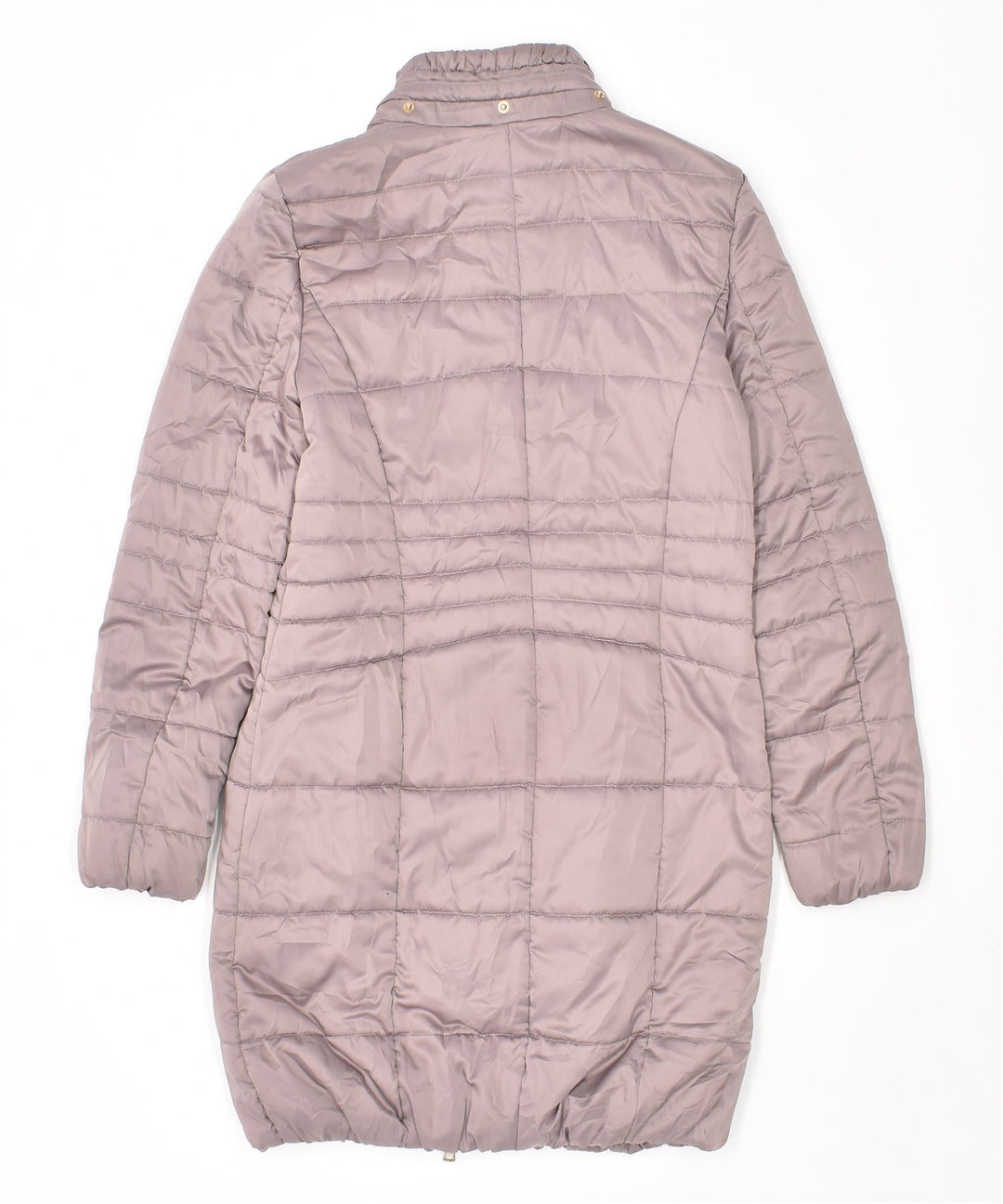 TRUSSARDI Womens Padded Coat IT 38 XS Purple Polyester | Vintage | Thrift | Second-Hand | Used Clothing | Messina Hembry 