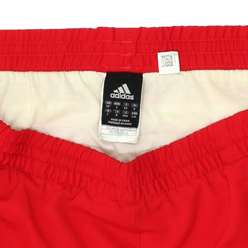 Ajax Mens Red Adidas Shorts | Retro Sports Dutch Football Sportswear VTG | Vintage Messina Hembry | Thrift | Second-Hand Messina Hembry | Used Clothing | Messina Hembry 