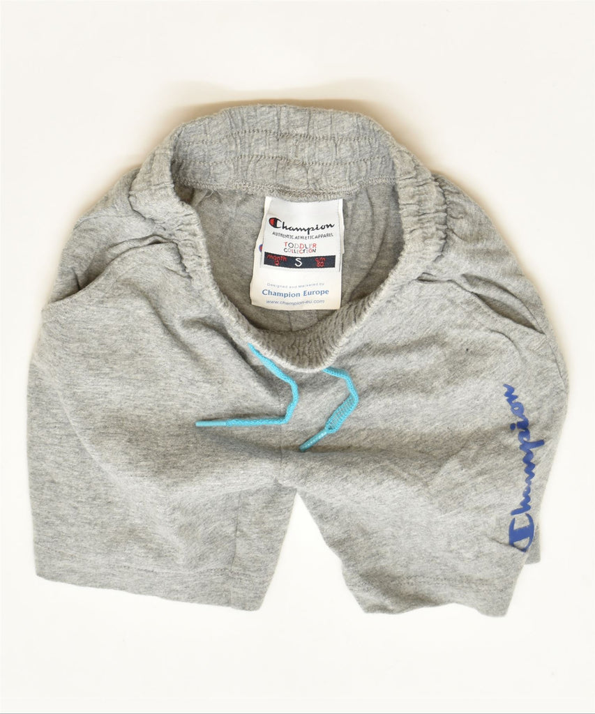 CHAMPION Boys Sport Shorts 9-12 Months Grey Cotton Sports | Vintage | Thrift | Second-Hand | Used Clothing | Messina Hembry 