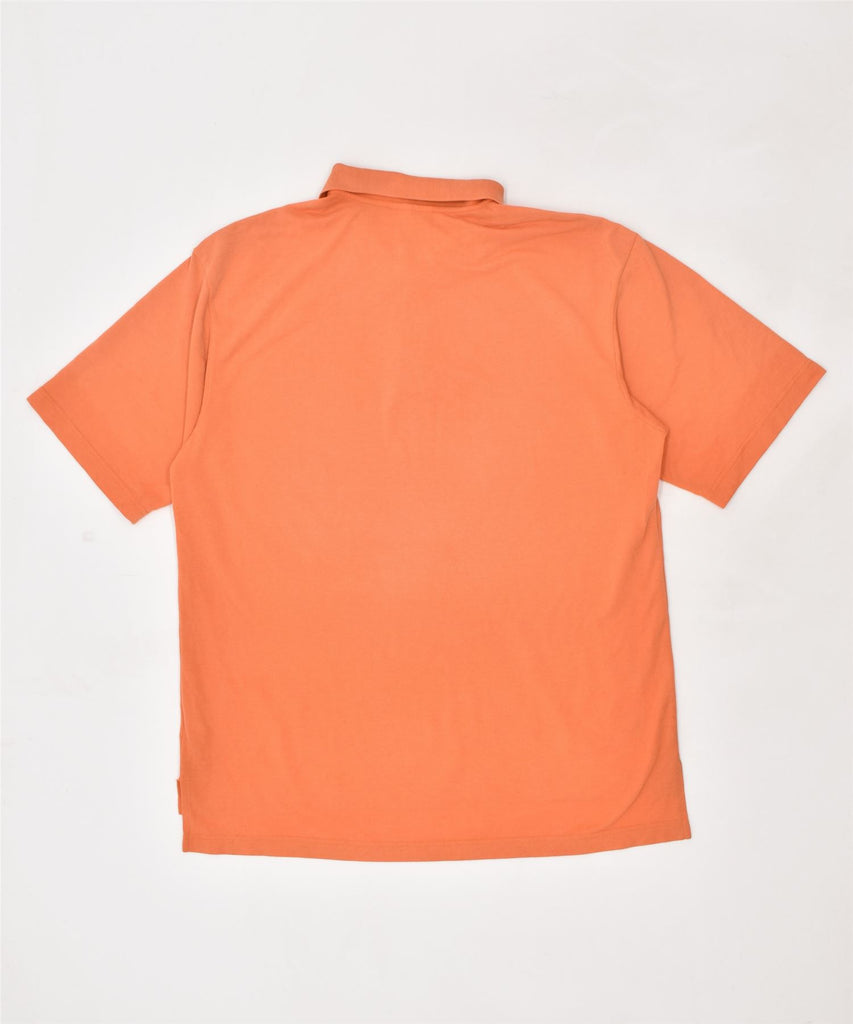 ADIDAS Mens Polo Shirt UK 42/44 Large Orange Cotton Vintage | Vintage | Thrift | Second-Hand | Used Clothing | Messina Hembry 