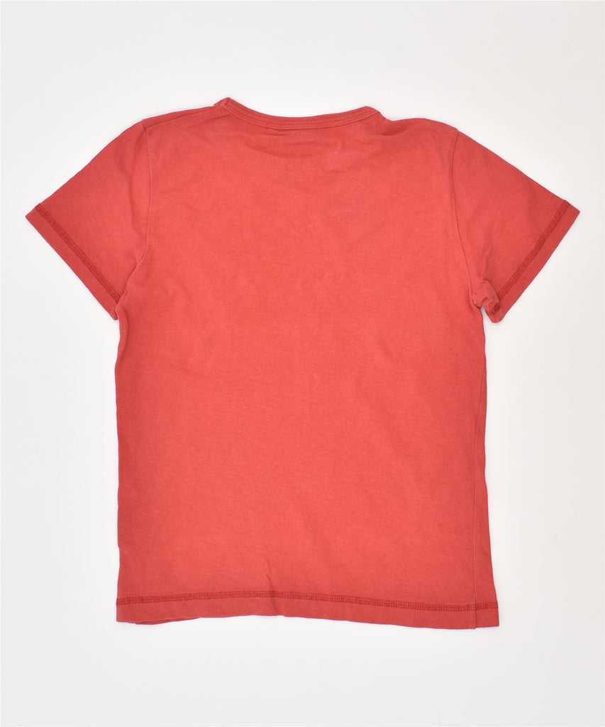 LEE Boys Graphic T-Shirt Top 7-8 Years Red Cotton | Vintage | Thrift | Second-Hand | Used Clothing | Messina Hembry 