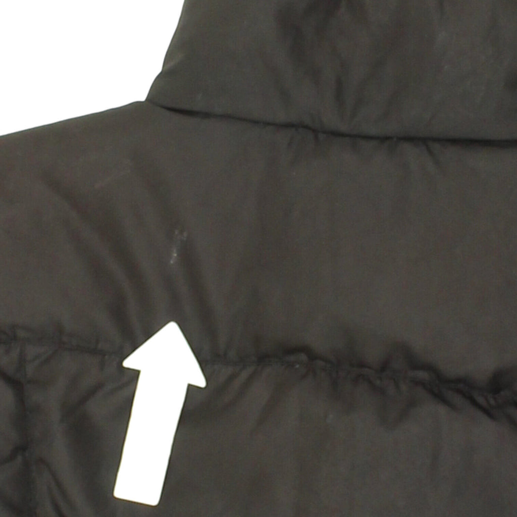 Puffa Long Womens Black Puffer Coat | Vintage High End Designer Padded VTG | Vintage Messina Hembry | Thrift | Second-Hand Messina Hembry | Used Clothing | Messina Hembry 