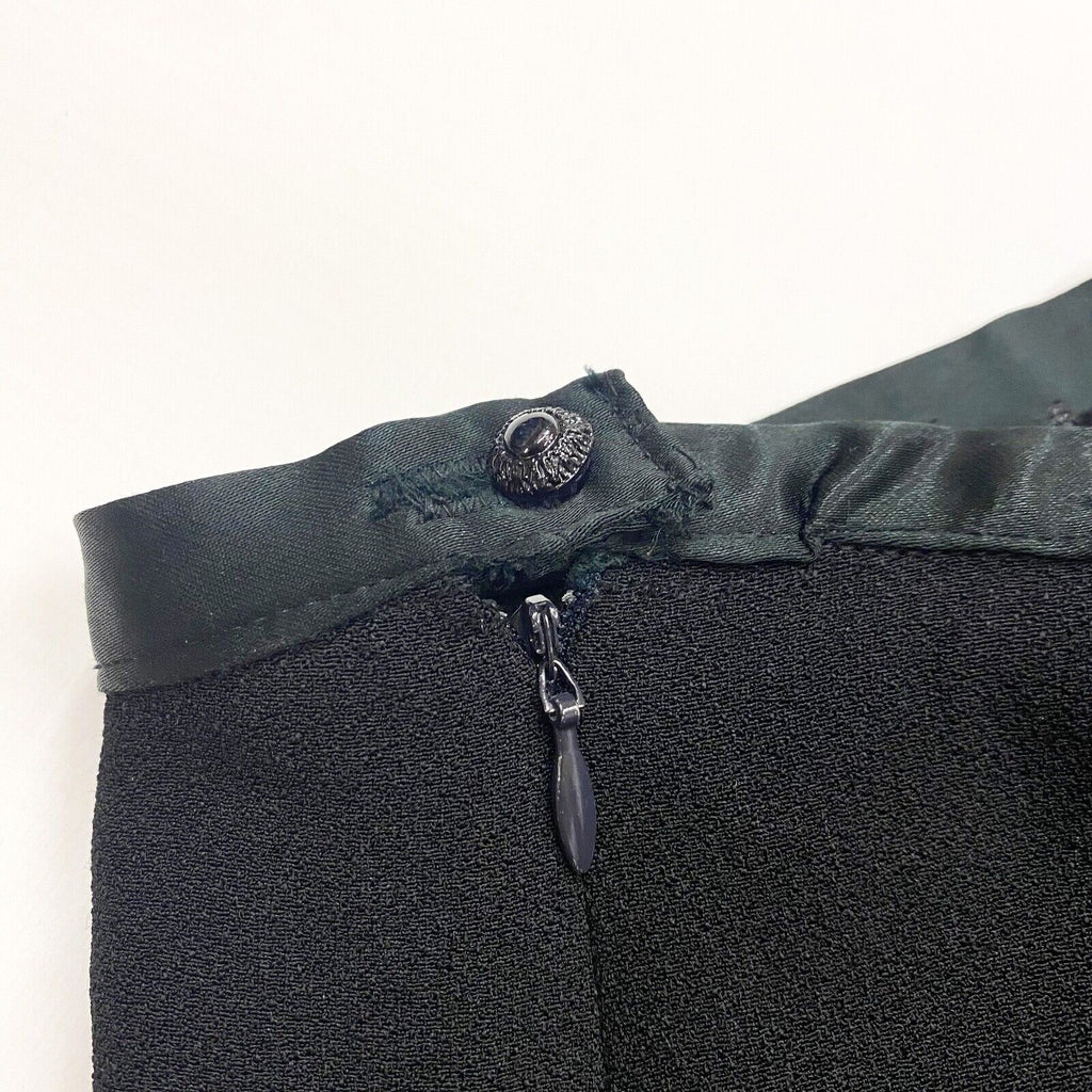 Studio 0001 Gianfranco Ferré Women's Trousers | Vintage Designer Black GB 12 VTG | Vintage Messina Hembry | Thrift | Second-Hand Messina Hembry | Used Clothing | Messina Hembry 