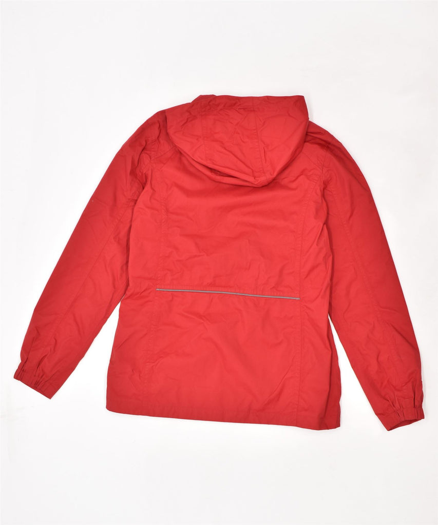 EDDIE BAUER Womens Weather Edge Windbreaker Jacket UK 14 Medium Red Nylon | Vintage | Thrift | Second-Hand | Used Clothing | Messina Hembry 