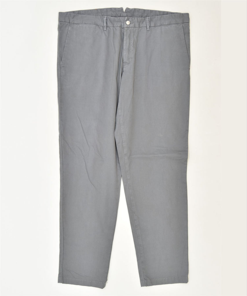 TRUSSARDI Mens Tapered Chino Trousers IT 54 2XL W40 L30 Grey Classic | Vintage | Thrift | Second-Hand | Used Clothing | Messina Hembry 