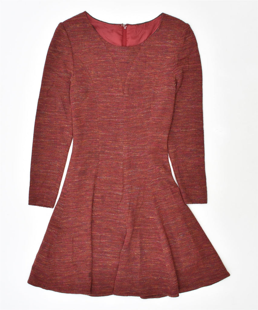 VINTAGE Womens Jumper Dress UK 6 XS Red | Vintage | Thrift | Second-Hand | Used Clothing | Messina Hembry 