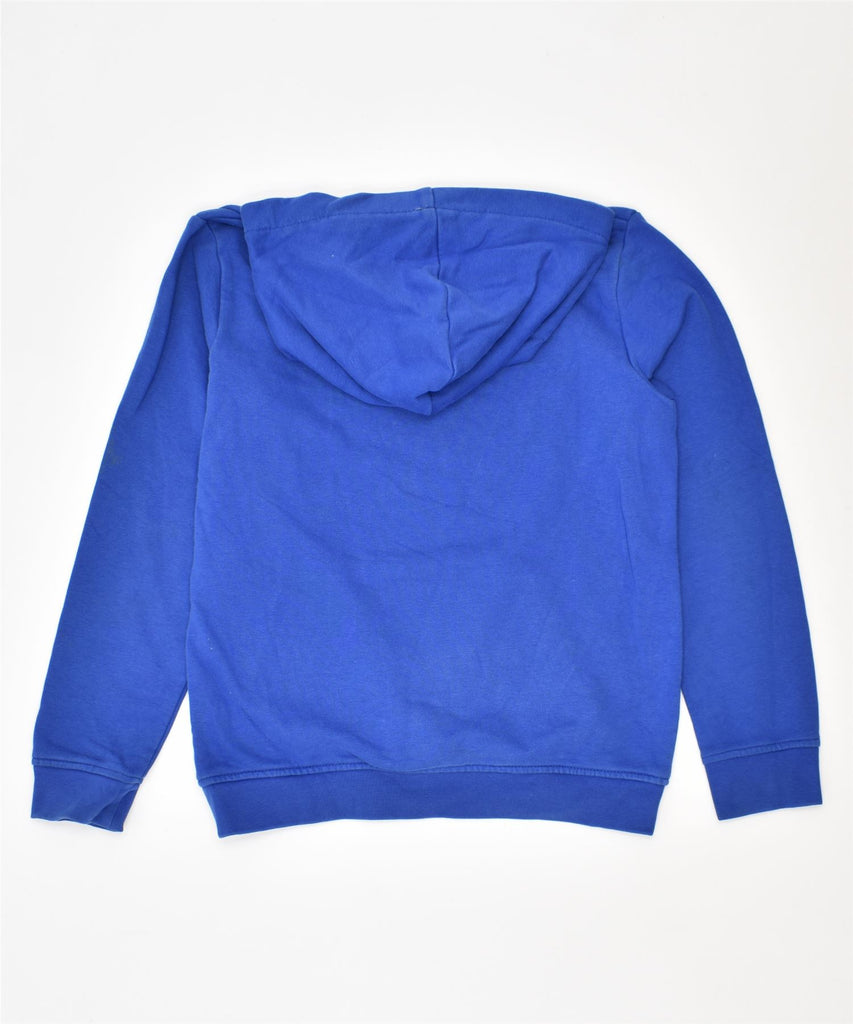 ELLESSE Boys Graphic Hoodie Jumper 9-10 Years Blue Cotton | Vintage | Thrift | Second-Hand | Used Clothing | Messina Hembry 