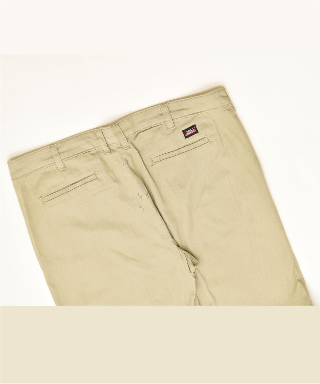 DICKIES Womens Bootcut Chino Trousers US 14 2XL W36 L27 Khaki Classic | Vintage | Thrift | Second-Hand | Used Clothing | Messina Hembry 