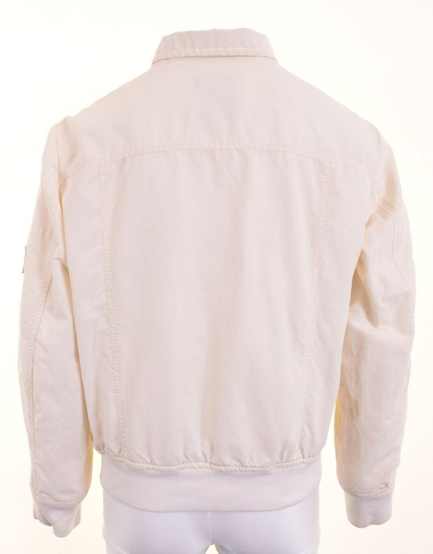 FAY Boys Harrington Jacket 9-10 Years Off White Nylon - Second Hand & Vintage Designer Clothing - Messina Hembry
