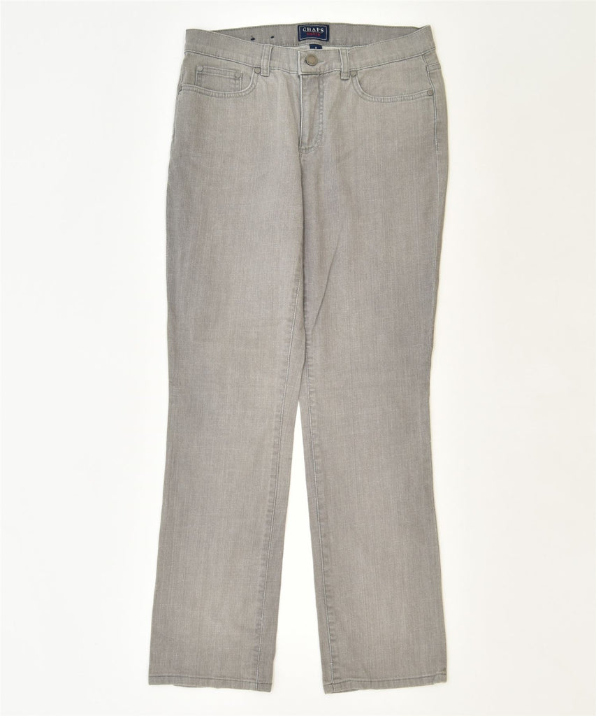 CHAPS Womens Straight Jeans US 8 Medium W30 L32 Grey Cotton Classic | Vintage | Thrift | Second-Hand | Used Clothing | Messina Hembry 