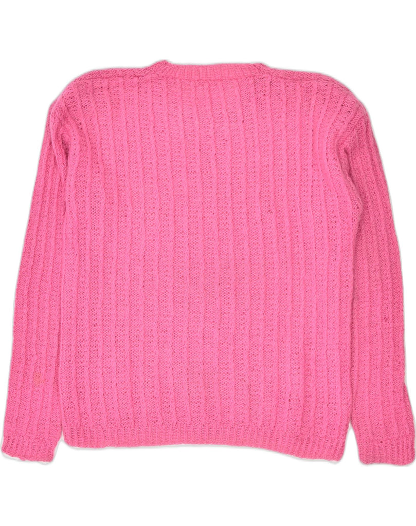 VINTAGE Womens Crew Neck Jumper Sweater UK 16 Large Pink | Vintage | Thrift | Second-Hand | Used Clothing | Messina Hembry 