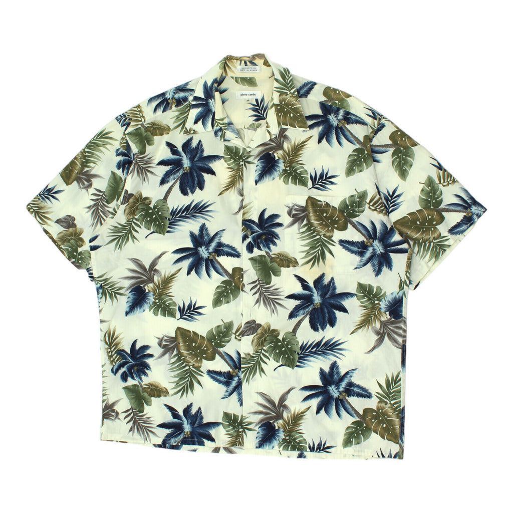 Pierre Cardin All Over Print Hawaiian Shirt | Vintage High End Designer VTG | Vintage Messina Hembry | Thrift | Second-Hand Messina Hembry | Used Clothing | Messina Hembry 