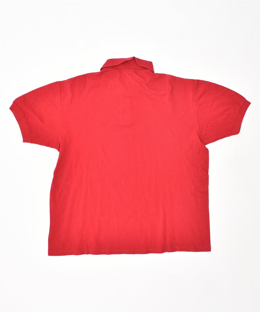 RIFLE Mens Polo Shirt XL Red Cotton | Vintage | Thrift | Second-Hand | Used Clothing | Messina Hembry 