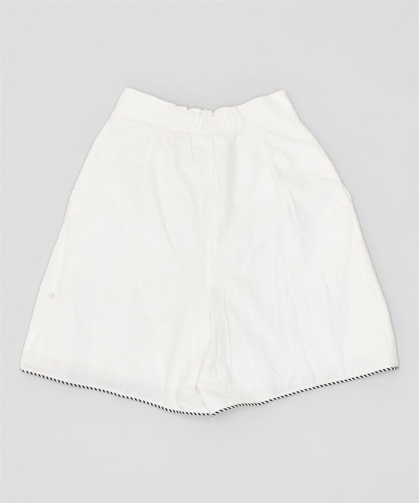 DREAM BAY Womens Chino Shorts W26 Small White Vintage | Vintage | Thrift | Second-Hand | Used Clothing | Messina Hembry 