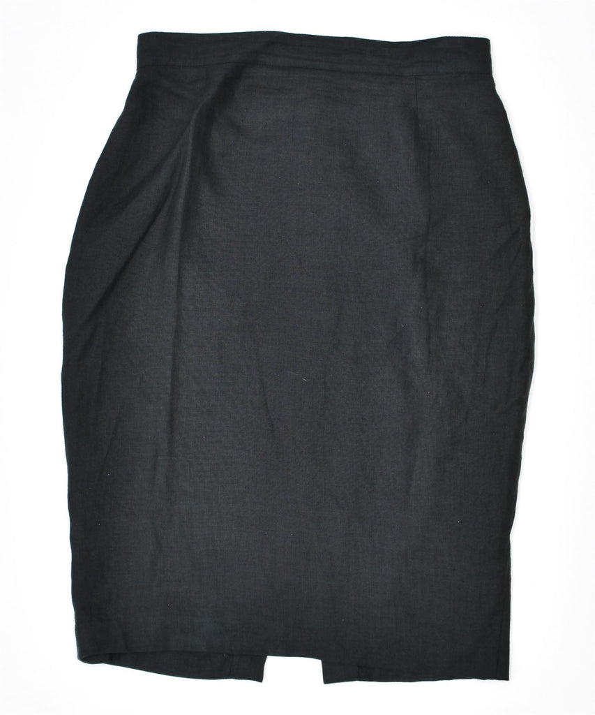 GRANELLI Womens Pencil Skirt W29 Medium Black Vintage | Vintage | Thrift | Second-Hand | Used Clothing | Messina Hembry 