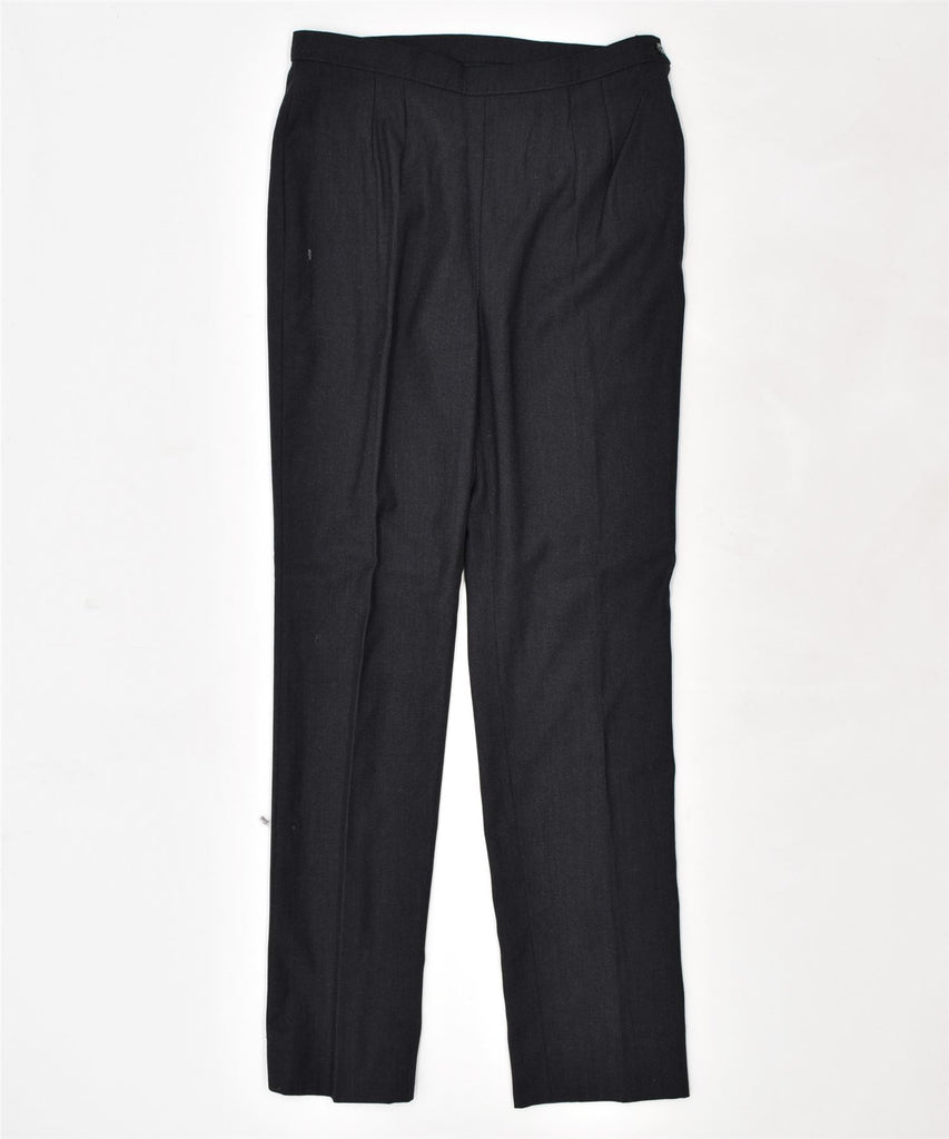 VINTAGE Womens Tapered Suit Trousers W32 L31 Black | Vintage | Thrift | Second-Hand | Used Clothing | Messina Hembry 