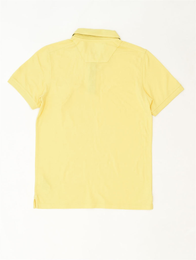 TIMBERLAND Mens Polo Shirt Small Yellow Cotton Classic | Vintage | Thrift | Second-Hand | Used Clothing | Messina Hembry 