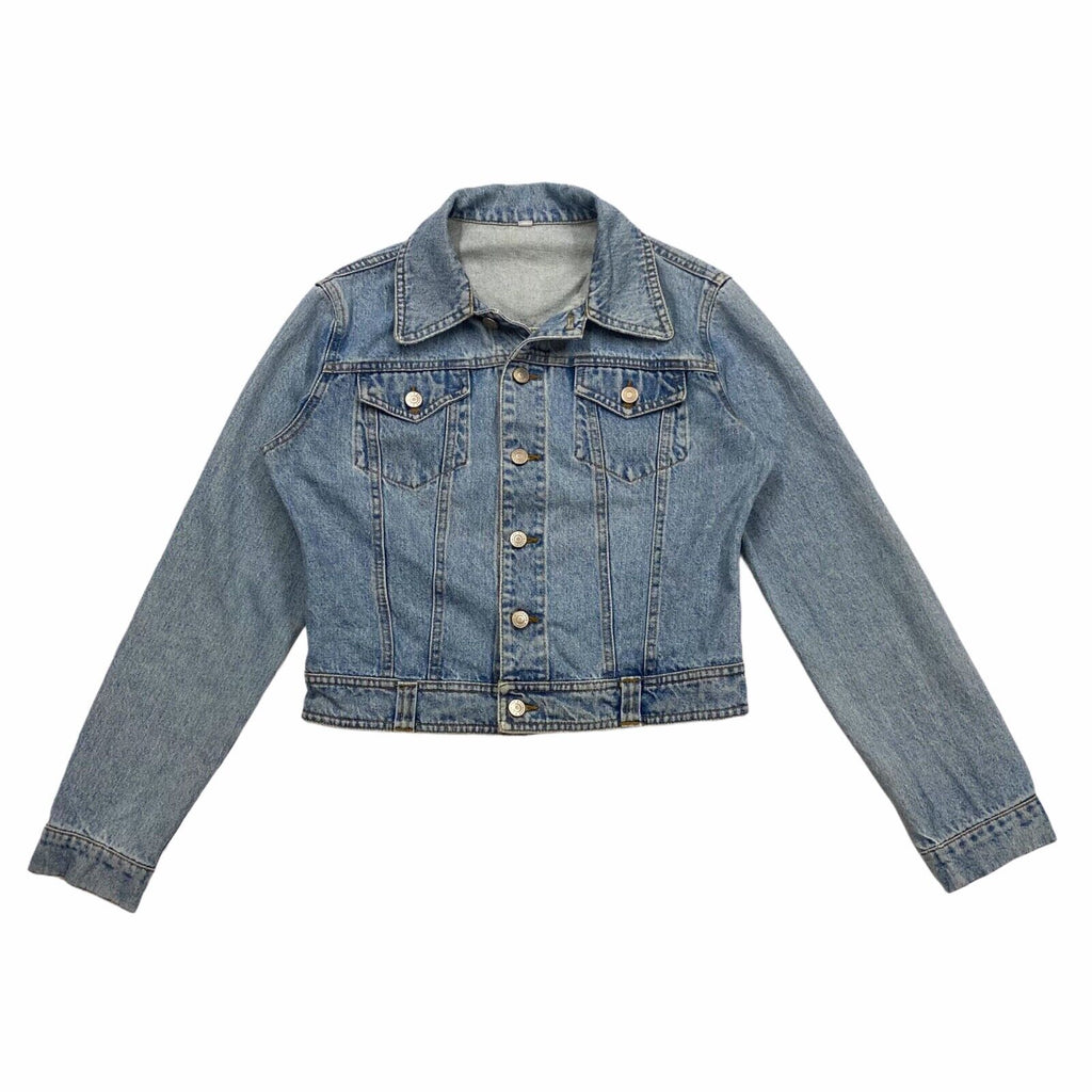 Richmond Women's Denim Jacket | Vintage High End Luxury Designer Blue Jean VTG | Vintage Messina Hembry | Thrift | Second-Hand Messina Hembry | Used Clothing | Messina Hembry 