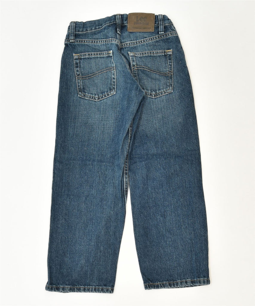 LEE Boys Straight Jeans 7-8 Years W24 L23 Blue Cotton Classic | Vintage | Thrift | Second-Hand | Used Clothing | Messina Hembry 