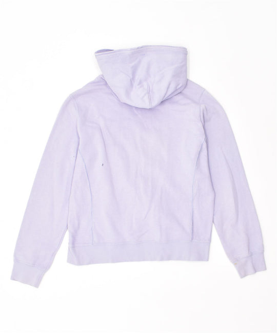 CHAMPION Girls Graphic Hoodie Jumper 15-16 Years XL Purple