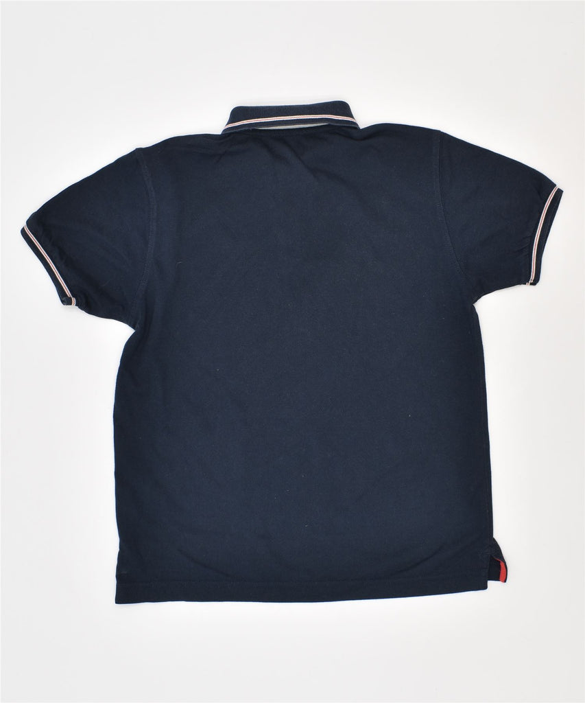 CHAMPION Boys Polo Shirt 9-10 Years Medium Navy Blue Cotton | Vintage | Thrift | Second-Hand | Used Clothing | Messina Hembry 