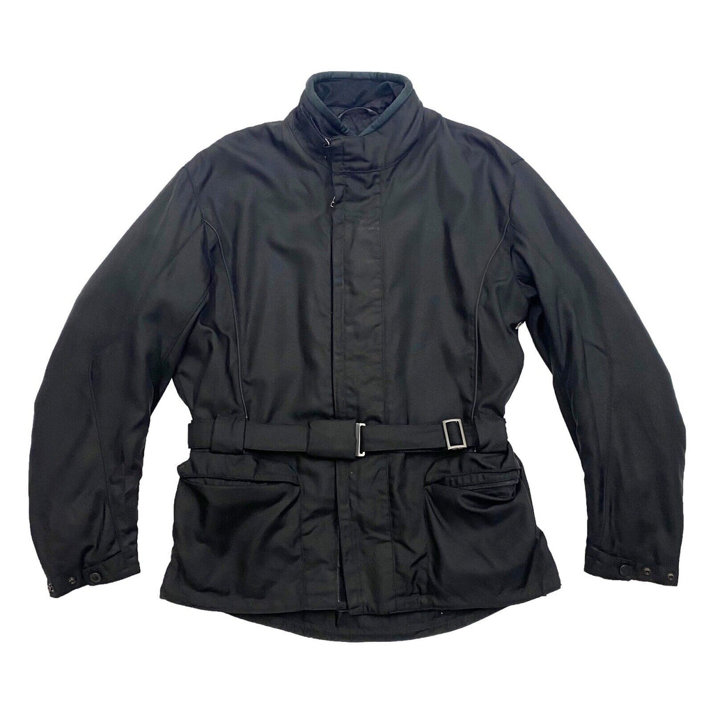 Dainese Sports Safety Equipment Jacket | Vintage Designer Black Coat Biker IT 52 | Vintage Messina Hembry | Thrift | Second-Hand Messina Hembry | Used Clothing | Messina Hembry 