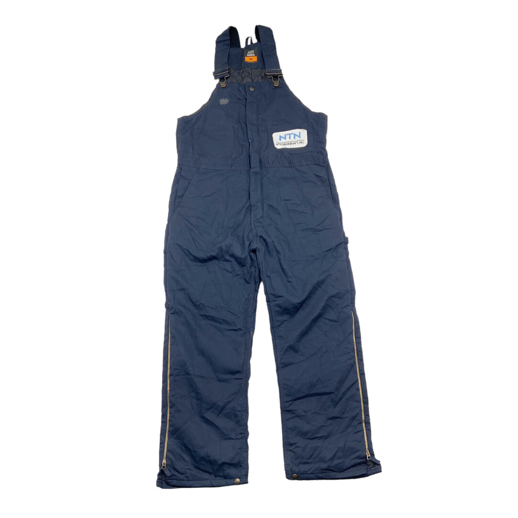 Bernie NTN Navy Blue Quilted Overalls Dungerees | Vintage Builders Workwear VTG | Vintage Messina Hembry | Thrift | Second-Hand Messina Hembry | Used Clothing | Messina Hembry 