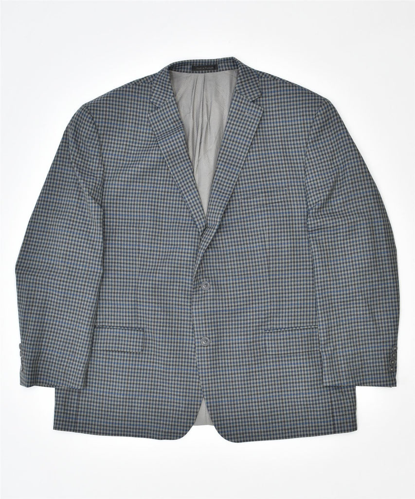MICHAEL KORS Mens 2 Button Blazer Jacket US 50 Large Multicoloured Wool | Vintage | Thrift | Second-Hand | Used Clothing | Messina Hembry 