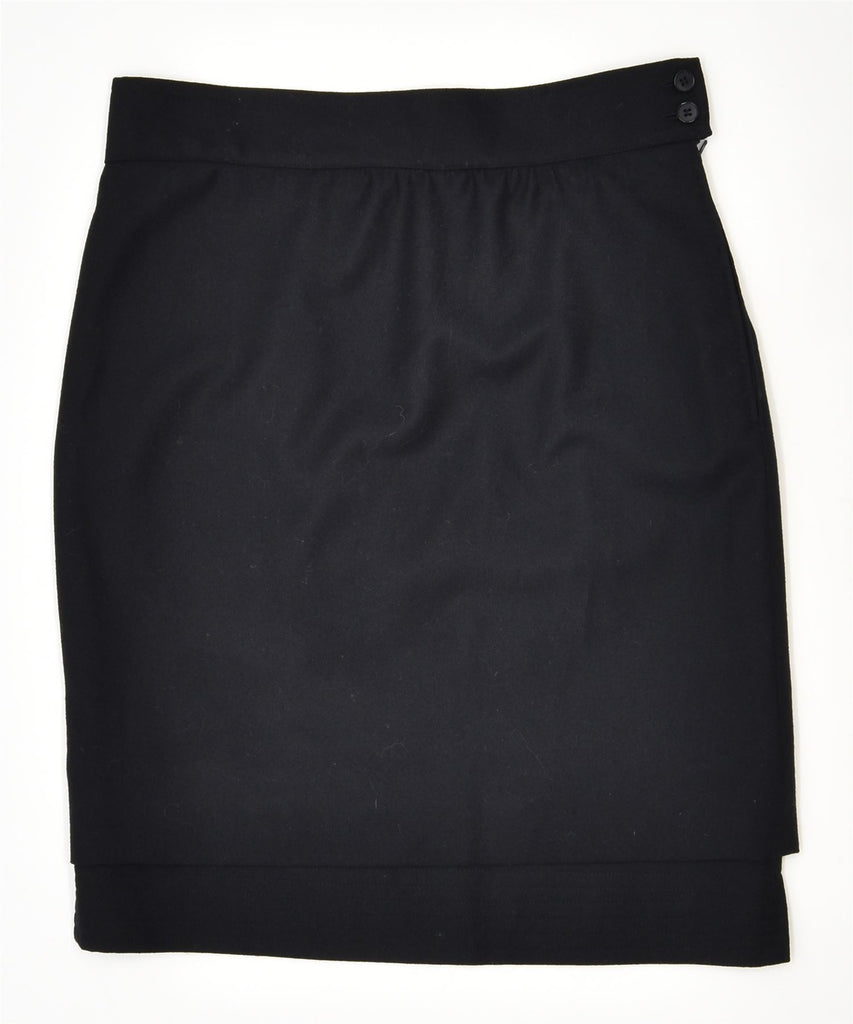 VINTAGE Womens Pencil Skirt W30 Medium Black | Vintage | Thrift | Second-Hand | Used Clothing | Messina Hembry 