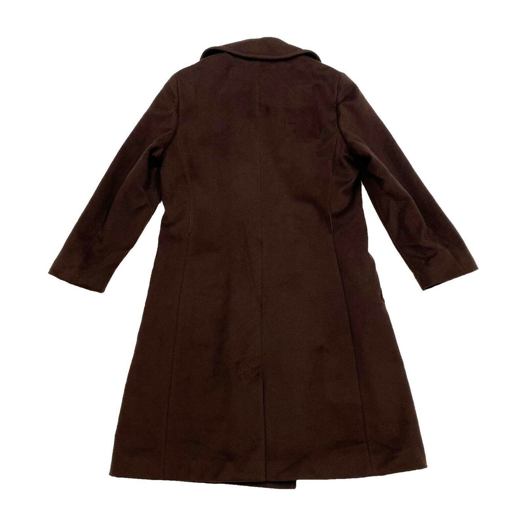 Max Mara Studio Women's Trench Coat | Vintage High End Designer Brown GB 12 VTG | Vintage Messina Hembry | Thrift | Second-Hand Messina Hembry | Used Clothing | Messina Hembry 