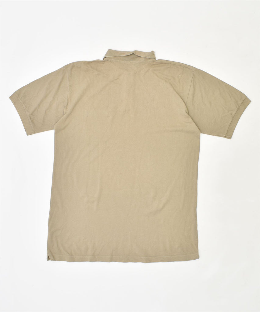 KAPPA Mens Polo Shirt XL Beige Cotton | Vintage | Thrift | Second-Hand | Used Clothing | Messina Hembry 