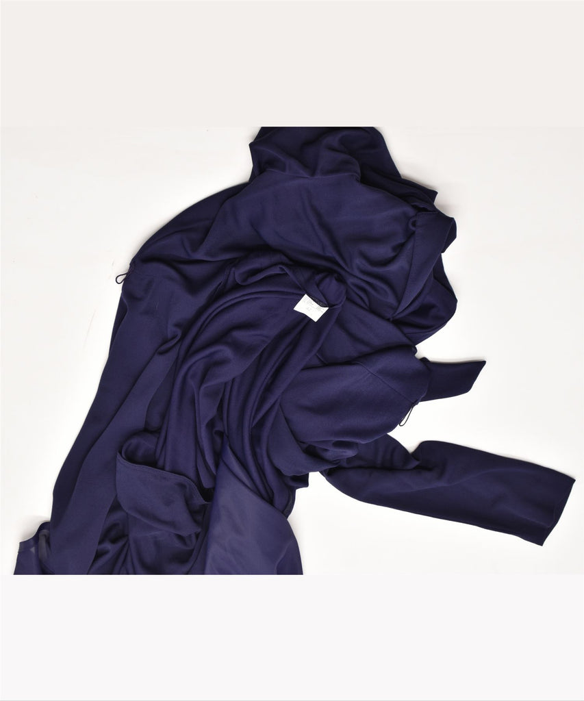 ARA ARA Womens Front Tie A-Line Dress IT 42 Medium Blue Viscose Vintage | Vintage | Thrift | Second-Hand | Used Clothing | Messina Hembry 