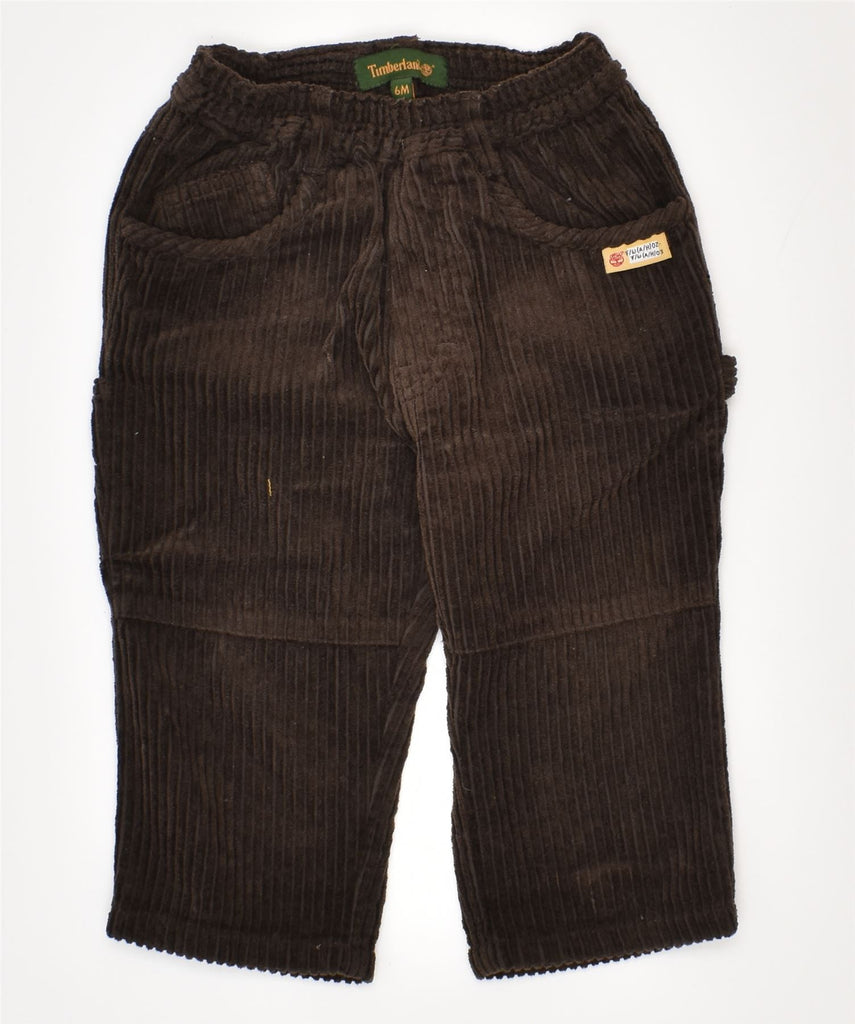 TIMBERLAND Boys Slim Corduroy Trousers 3-6 Months W18 L9 Brown Cotton | Vintage | Thrift | Second-Hand | Used Clothing | Messina Hembry 