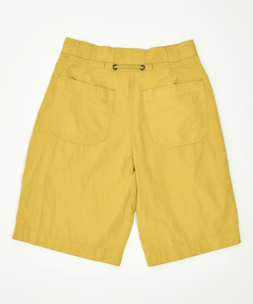 TIFFANYS MEN STYLE Womens Pegged Chino Shorts IT 44 Medium W28 Yellow | Vintage | Thrift | Second-Hand | Used Clothing | Messina Hembry 