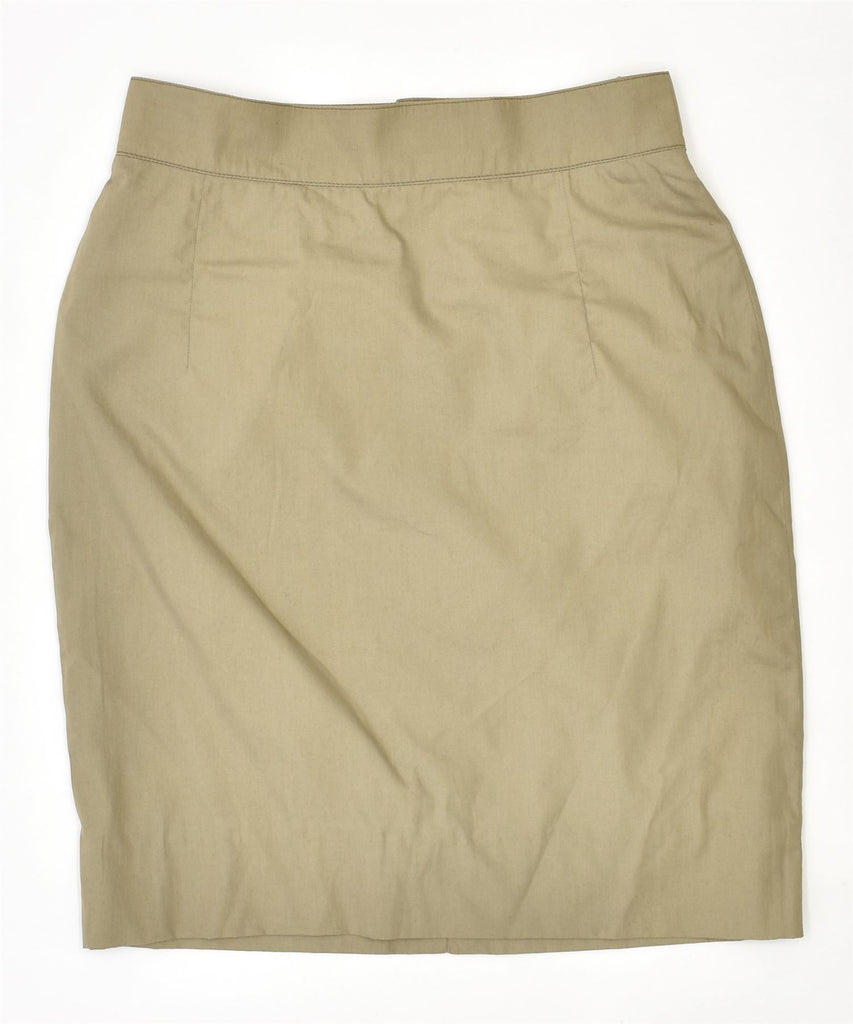 DIANA Womens Pencil Skirt IT 40 Small W26 Khaki Vintage | Vintage | Thrift | Second-Hand | Used Clothing | Messina Hembry 