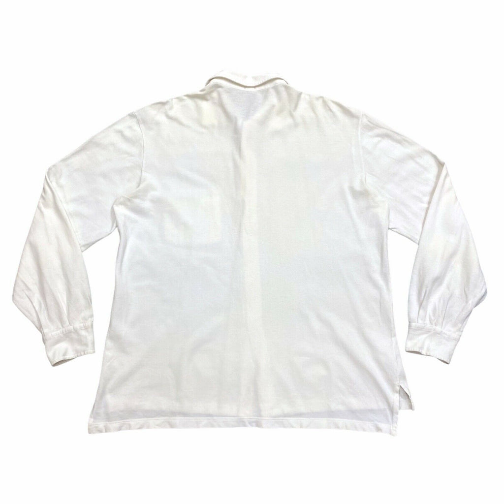 Fay Button Up Long Sleeve Casual Shirt | Vintage High End Luxury Designer White | Vintage Messina Hembry | Thrift | Second-Hand Messina Hembry | Used Clothing | Messina Hembry 