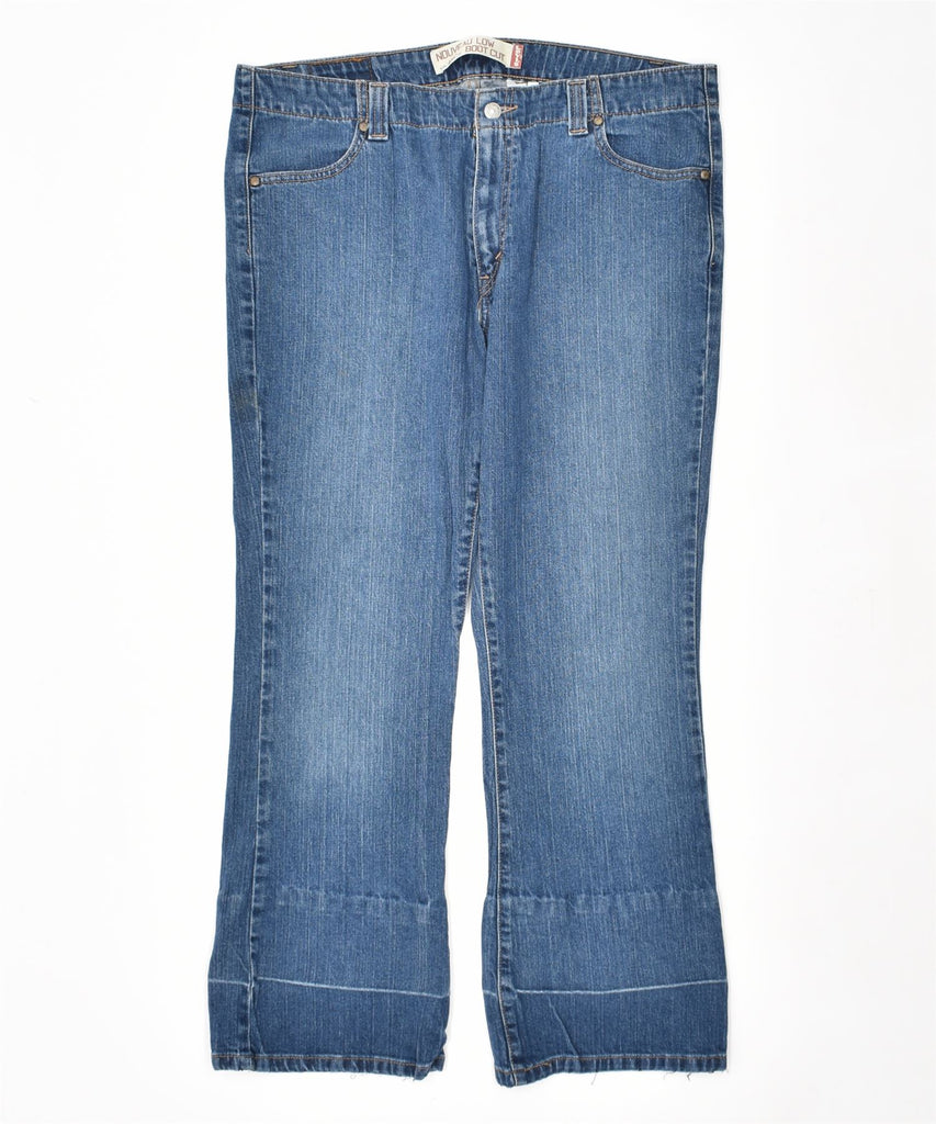 LEVI'S Womens 525 Bootcut Jeans W37 L28 Blue Cotton | Vintage | Thrift | Second-Hand | Used Clothing | Messina Hembry 