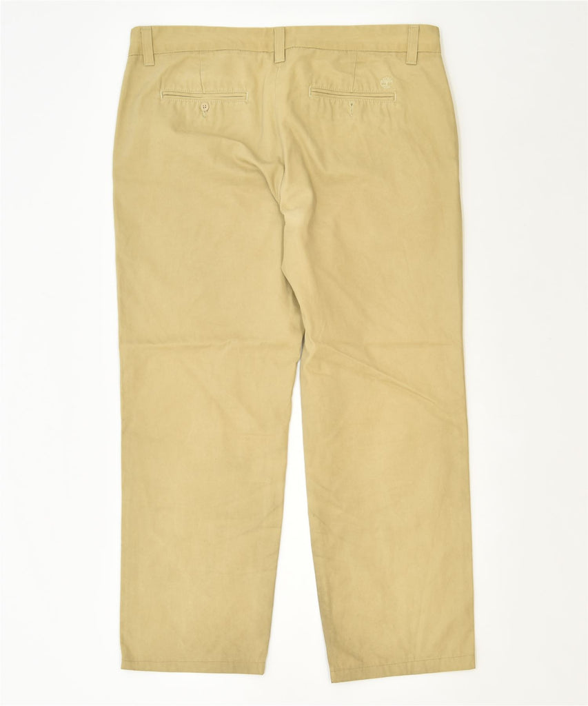 TIMBERLAND Womens Straight Chino Trousers W36 L29 Beige | Vintage | Thrift | Second-Hand | Used Clothing | Messina Hembry 