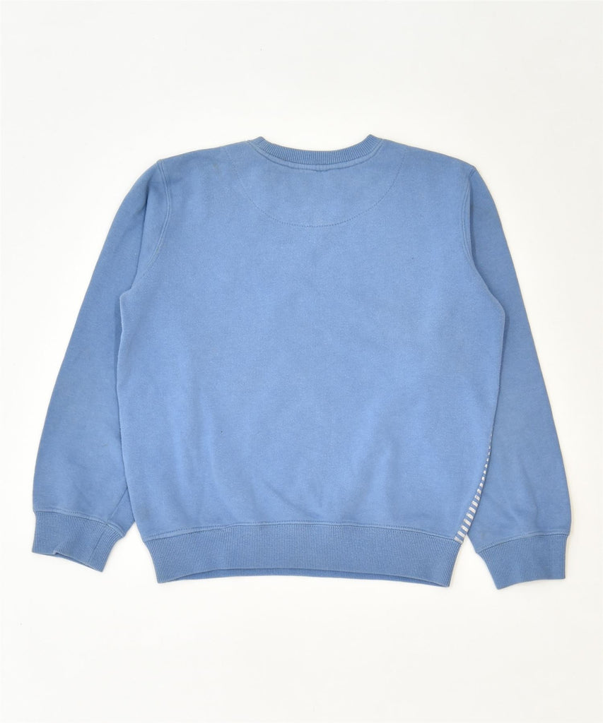 LYLE & SCOTT Boys Crew Neck Jumper Sweater 8-9 Years Blue Cotton Classic | Vintage | Thrift | Second-Hand | Used Clothing | Messina Hembry 