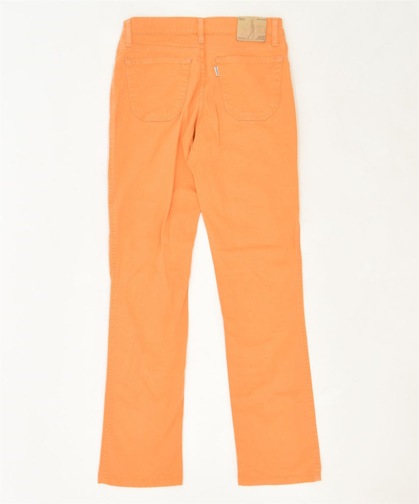 JECKERSON Womens Straight Jeans W27 L30 Orange Cotton | Vintage | Thrift | Second-Hand | Used Clothing | Messina Hembry 