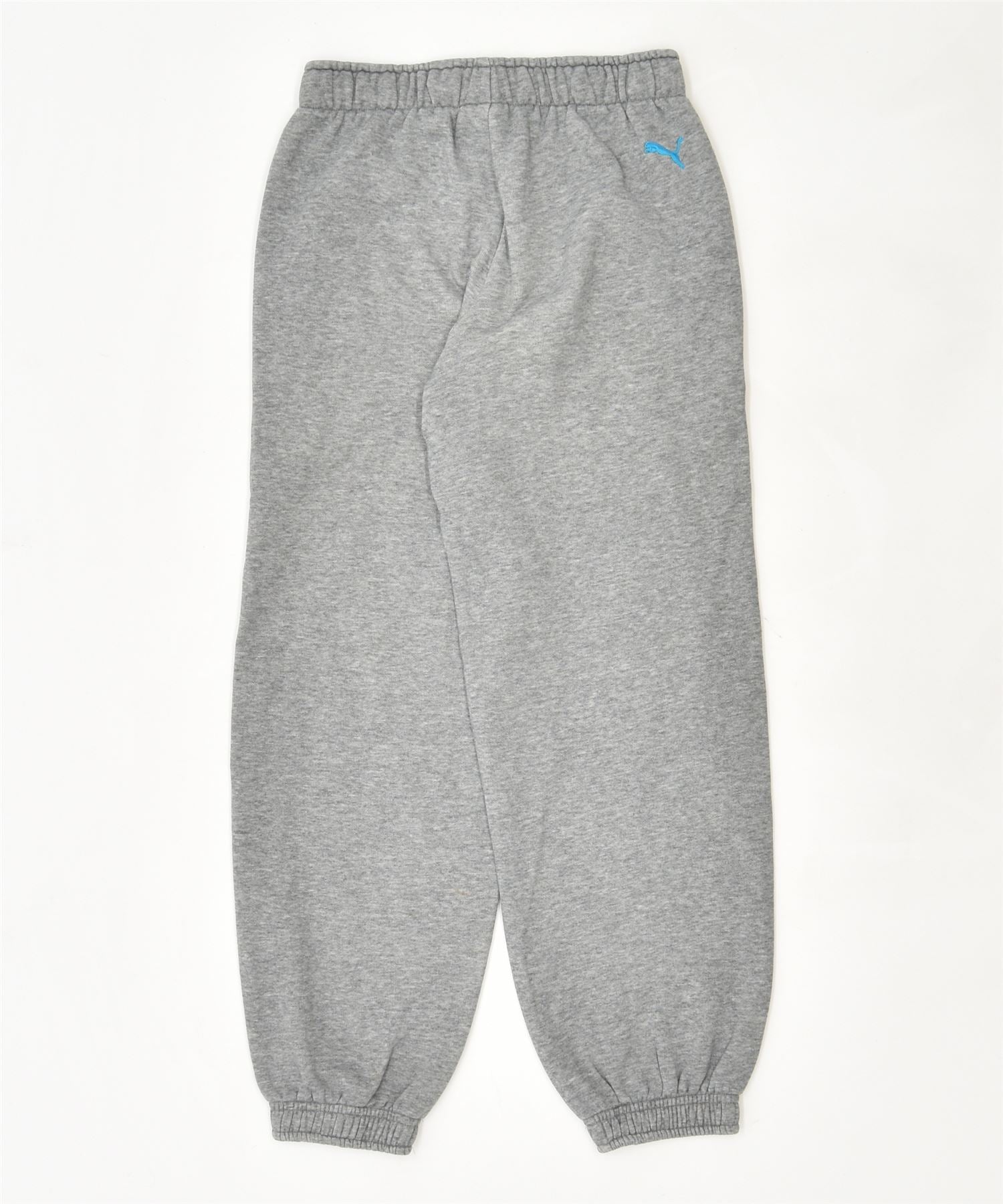 Boys grey 2025 puma tracksuit