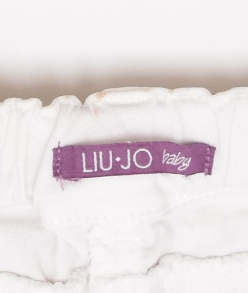 LIU JO Girls Casual Shorts 4-5 Years W22 White Cotton | Vintage | Thrift | Second-Hand | Used Clothing | Messina Hembry 