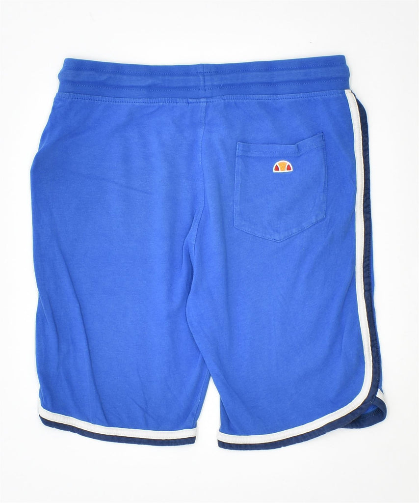 ELLESSE Boys Graphic Sport Shorts 9-10 Years Blue Cotton | Vintage | Thrift | Second-Hand | Used Clothing | Messina Hembry 