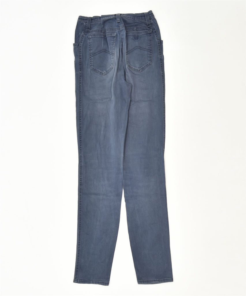 ARMANI JUNIOR Girls Skinny Casual Trousers 10-11 Years W22 L29 Blue | Vintage | Thrift | Second-Hand | Used Clothing | Messina Hembry 