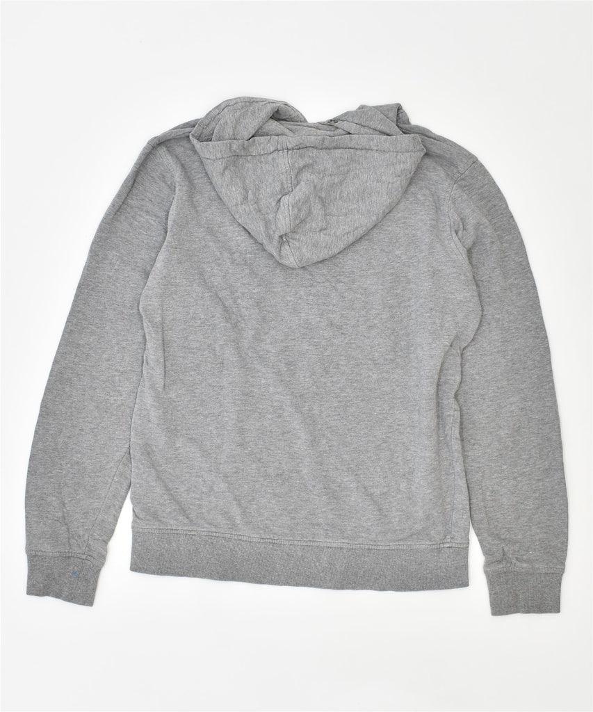 JACK & JONES Mens Graphic Hoodie Jumper Small Grey Cotton | Vintage | Thrift | Second-Hand | Used Clothing | Messina Hembry 