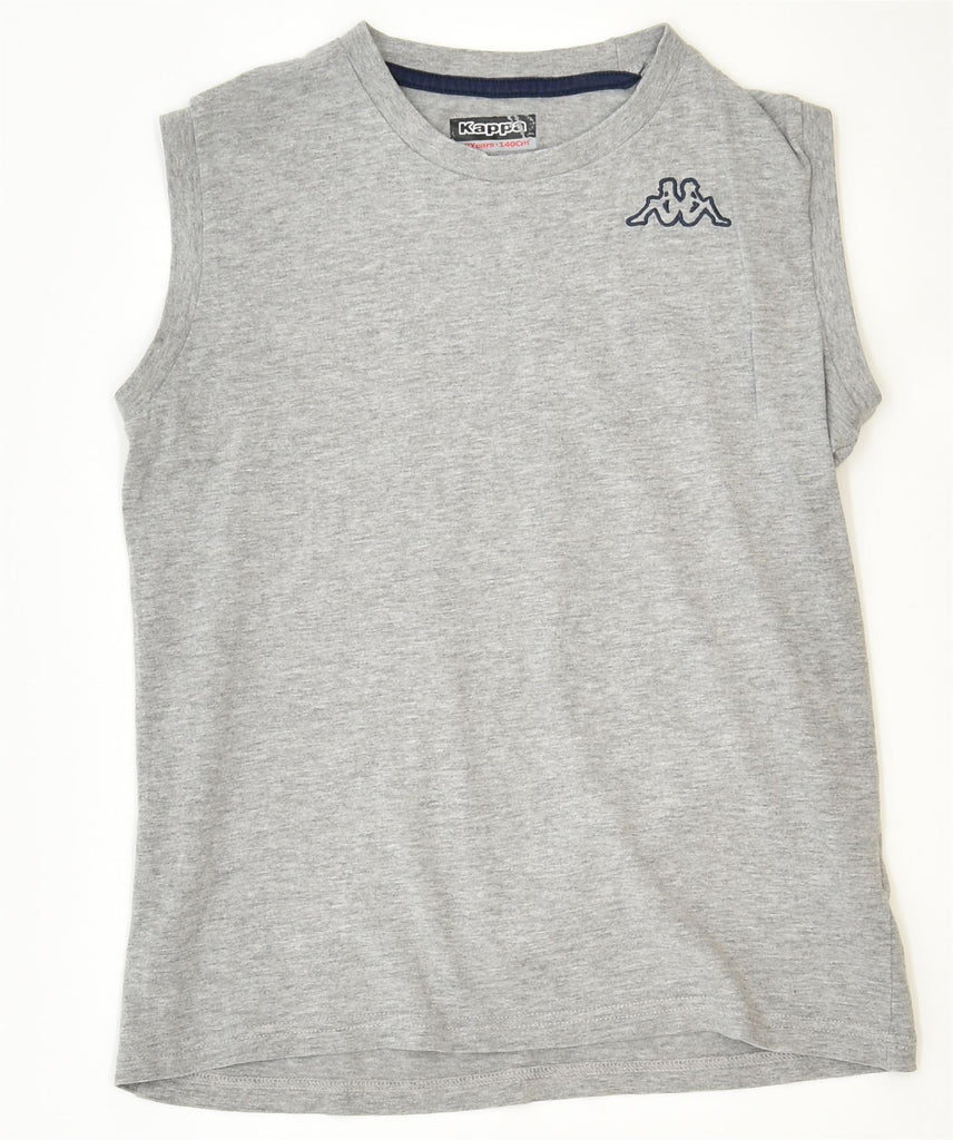 KAPPA Boys Vest Top 9-12 Months Grey Cotton | Vintage | Thrift | Second-Hand | Used Clothing | Messina Hembry 
