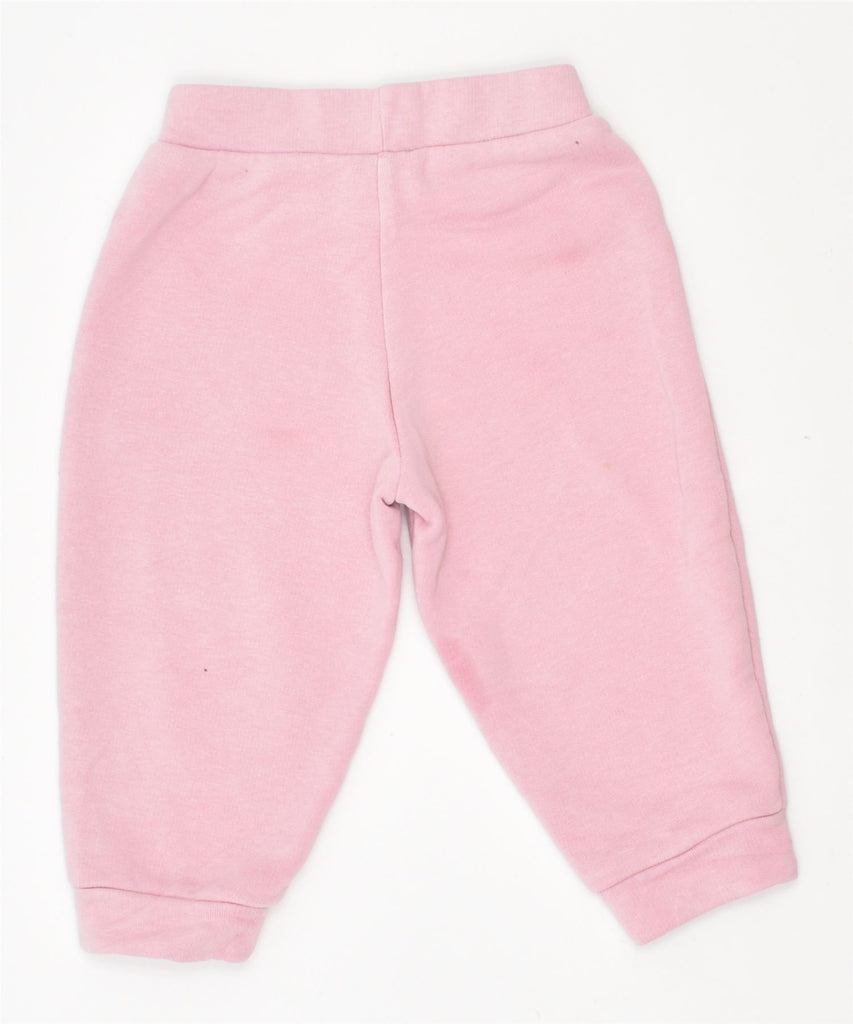 PUMA Girls Tracksuit Trousers Joggers 6-9 Months Pink | Vintage | Thrift | Second-Hand | Used Clothing | Messina Hembry 