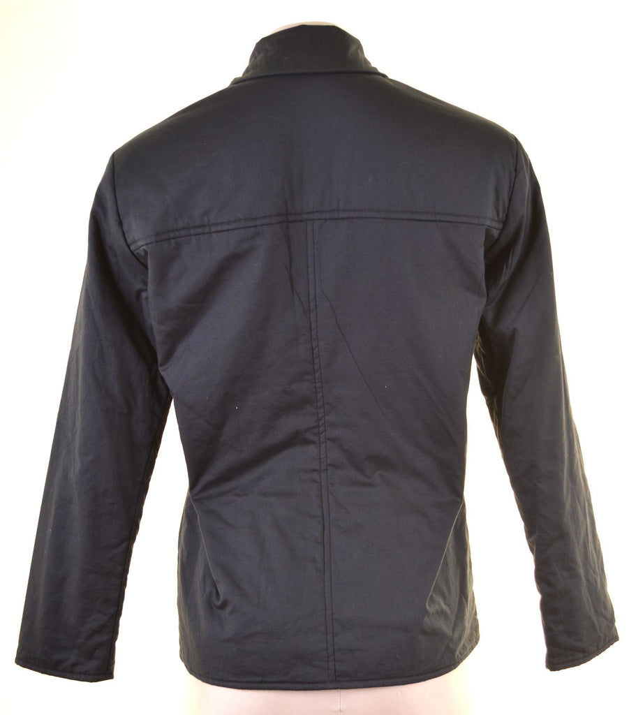MARELLA Womens Harrington Jacket IT 40 Small Navy Blue Cotton | Vintage | Thrift | Second-Hand | Used Clothing | Messina Hembry 