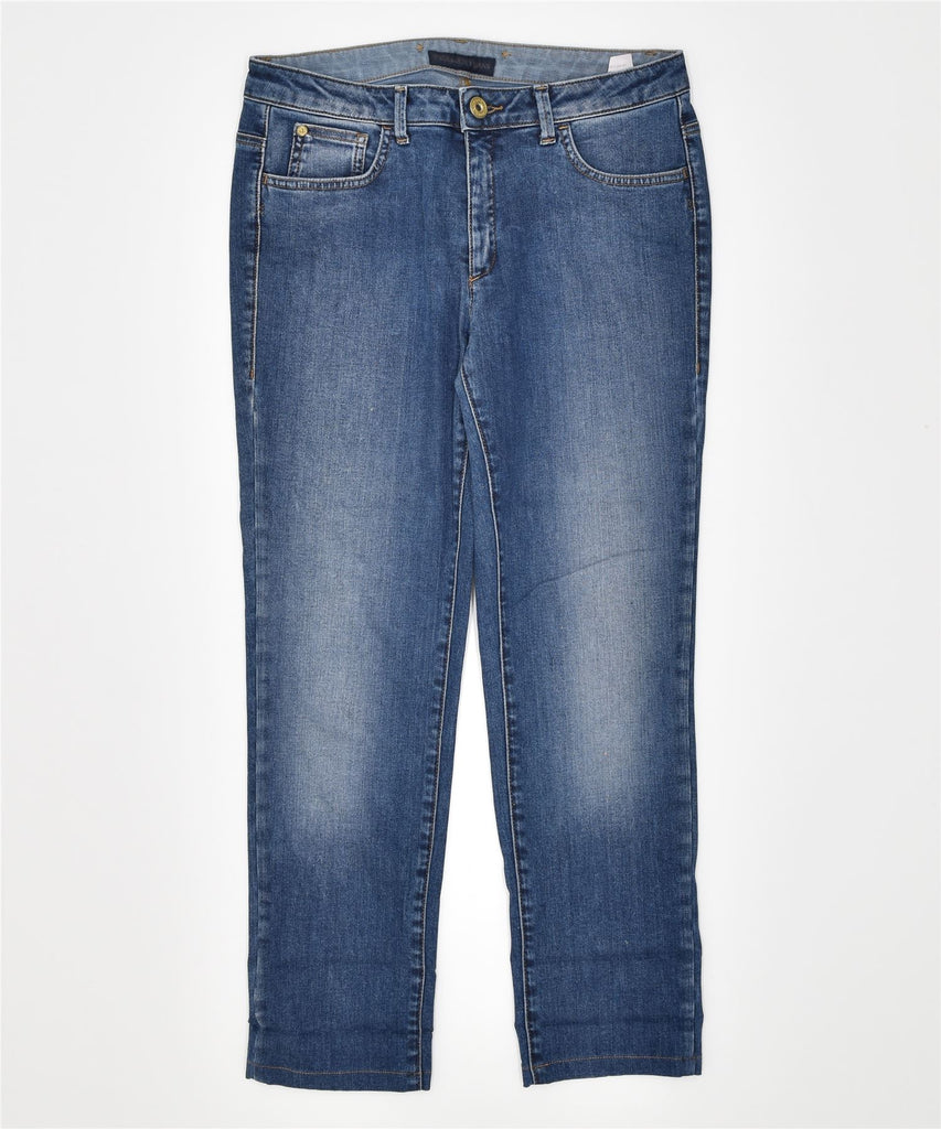 TRUSSARDI Womens Slim Jeans W28 L26 Blue Cotton | Vintage | Thrift | Second-Hand | Used Clothing | Messina Hembry 